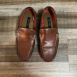Tommy Hilfiger Men's Cognac Loafers (EUC)